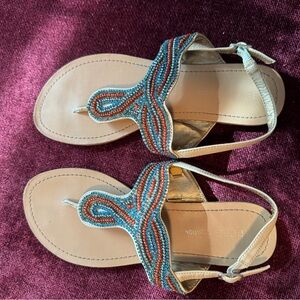 BCBG Generation Beaded Thong Sandal